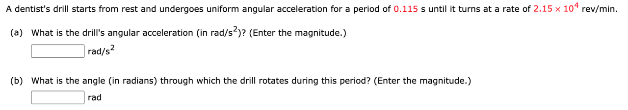 A dentist causes the bit of a high speed drill