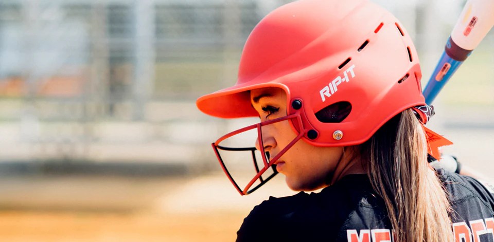 In fast-pitch games which players must wear helmets