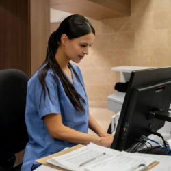 A nurse is assessing an infant who has aortic stenosis